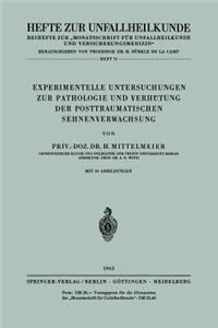 Experimentelle Untersuchungen Zur Pathologie Und Verhütung Der Posttraumatischen Sehnenverwachsung