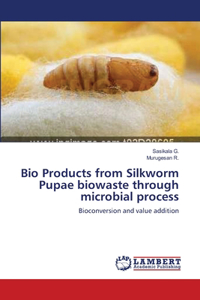 Bio Products from Silkworm Pupae biowaste through microbial process