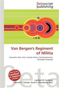 Van Bergen's Regiment of Militia