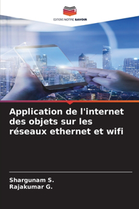 Application de l'internet des objets sur les réseaux ethernet et wifi