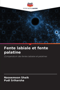 Fente labiale et fente palatine