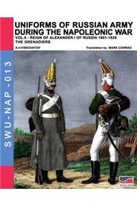 Uniforms of Russian army during the Napoleonic war vol.8