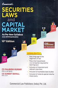 Commercial's Securities Laws and Capital Market As per New Syllabus june 2019 Examination