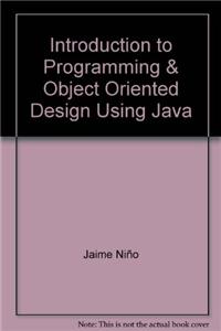 Introduction To Programming And Object Oriented Design Using Java