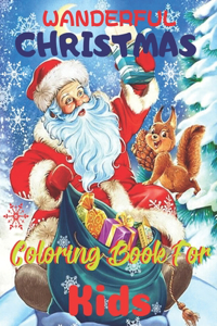 Wanderful Christmas Coloring Book For Kids