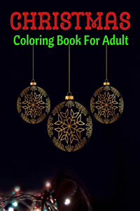 Christmas Coloring Book For Adult