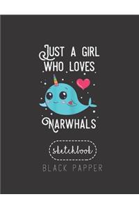 Black Paper SketchBook