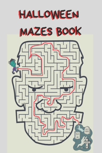 Halloween Mazes Book