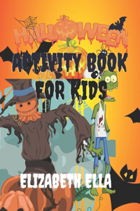 Halloween Activity Book for Kids