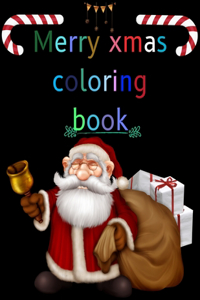 Merry Xmas Coloring Book