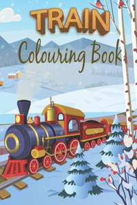 TRAIN Colouring Book