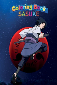 Sasuke Shippuden Coloring Book