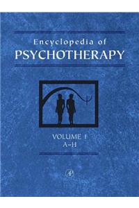 Encyclopedia of Psychotherapy, Two-Volume Set