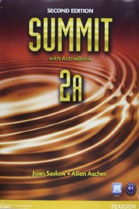 Summit 2a Split: Student Book with Activebook and Workbook and Mylab English