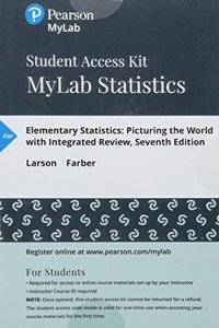 Mylab Statistics with Pearson Etext Access Code (24 Months) for Elementary Statistics