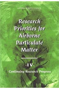 Research Priorities for Airborne Particulate Matter