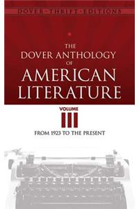 Dover Anthology of American Literature, Volume III