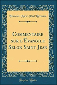 Commentaire Sur l'Évangile Selon Saint Jean (Classic Reprint)