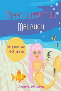 Meerjungfrau Malbuch