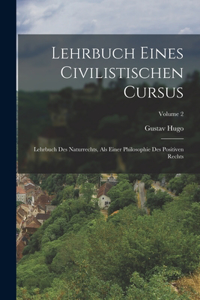 Lehrbuch Eines Civilistischen Cursus