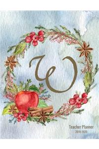 Teacher Planner 2019 - 2020 W