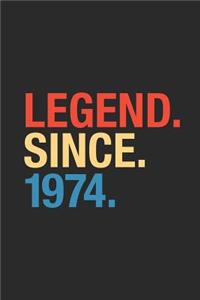Legend Since 1974