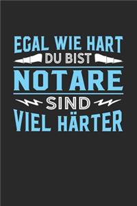 Egal wie hart du bist Notare sind viel härter
