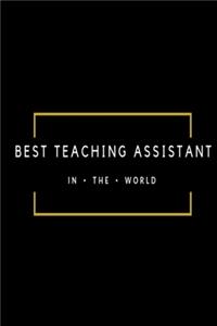 Best Teaching Assistant in the World