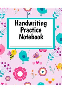 Handwriting Practice Notebook