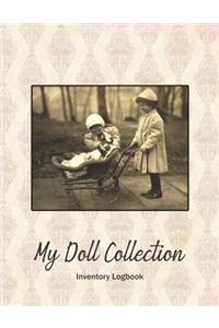 My Doll Collection Inventory Logbook - Children Playing With Doll In Carriage