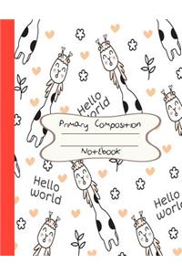Primary Composition Notebook
