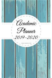 Academic Planner 2019-2020 weekly monthly 5 x 8