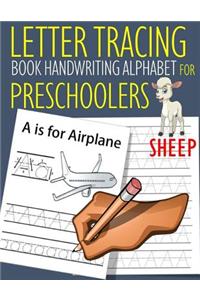 Letter Tracing Book Handwriting Alphabet for Preschoolers Sheep