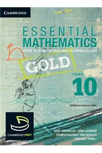 Essential Mathematics Gold for the Australian Curriculum Year 10 and Cambridge Hotmaths