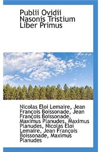 Publii Ovidii Nasonis Tristium Liber Primus
