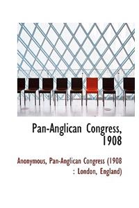 Pan-Anglican Congress, 1908
