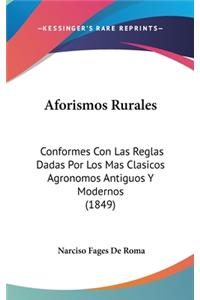 Aforismos Rurales