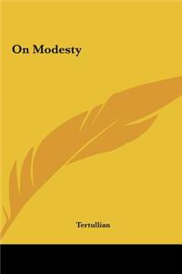 On Modesty