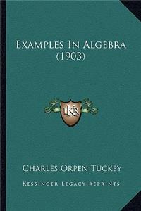 Examples in Algebra (1903)