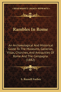 Rambles in Rome