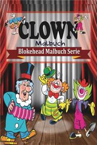 Clown Malbuch