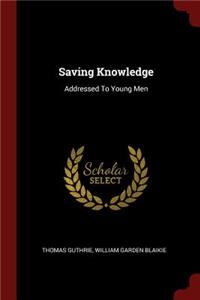 Saving Knowledge