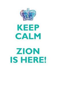 KEEP CALM, ZION IS HERE AFFIRMATIONS WORKBOOK Positive Affirmations Workbook Includes