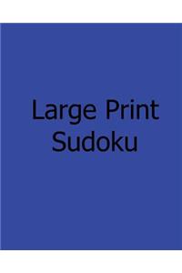 Large Print Sudoku