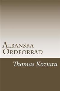 Albanska Ordforrad