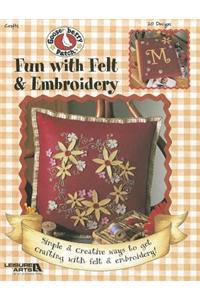 Gooseberry Patch Fun With Felt and Embroidery