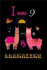 I Am 9 And Llamazing