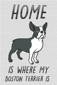 Home is Where My Boston Terrier is