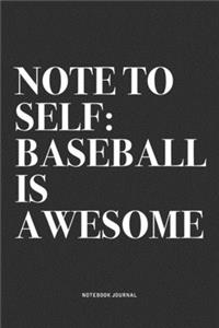 Note To Self