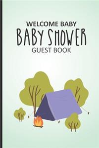 Welcome Baby Baby Shower Guest Book